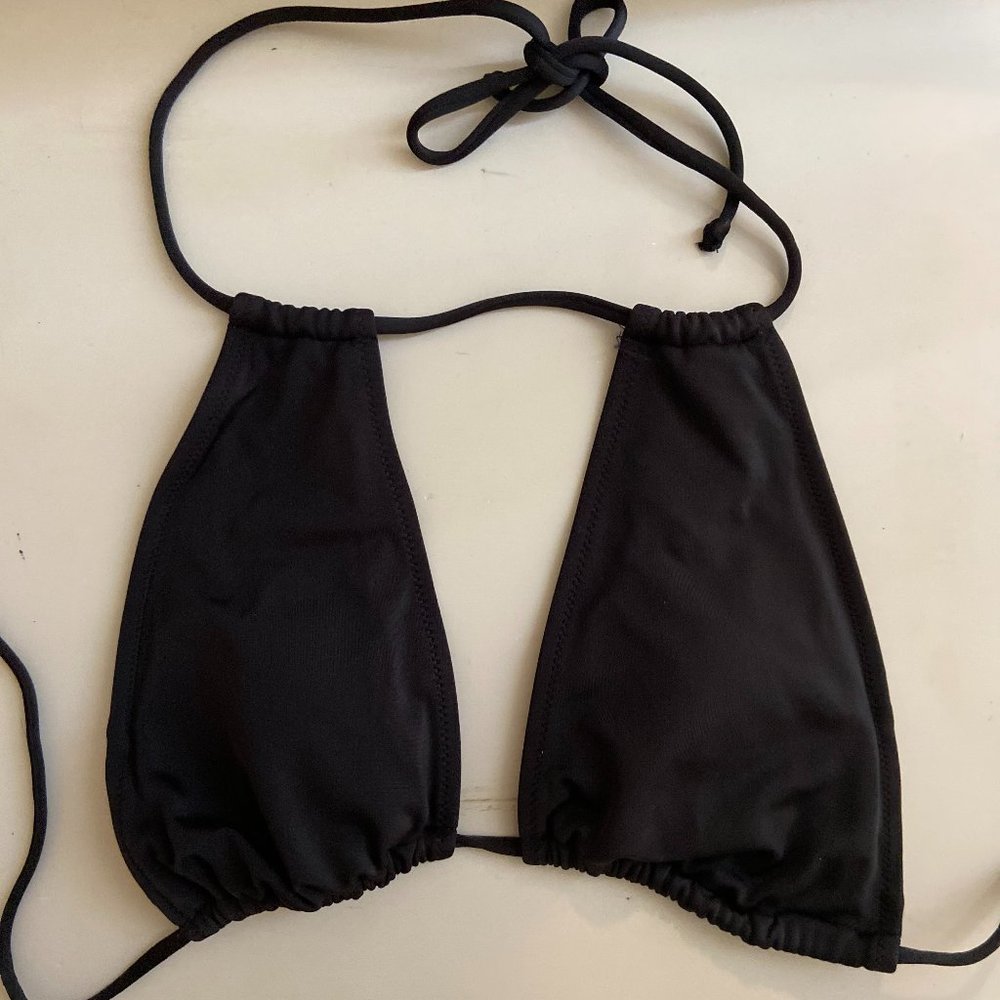 Victoria's Secret PINK Black Bikini Top